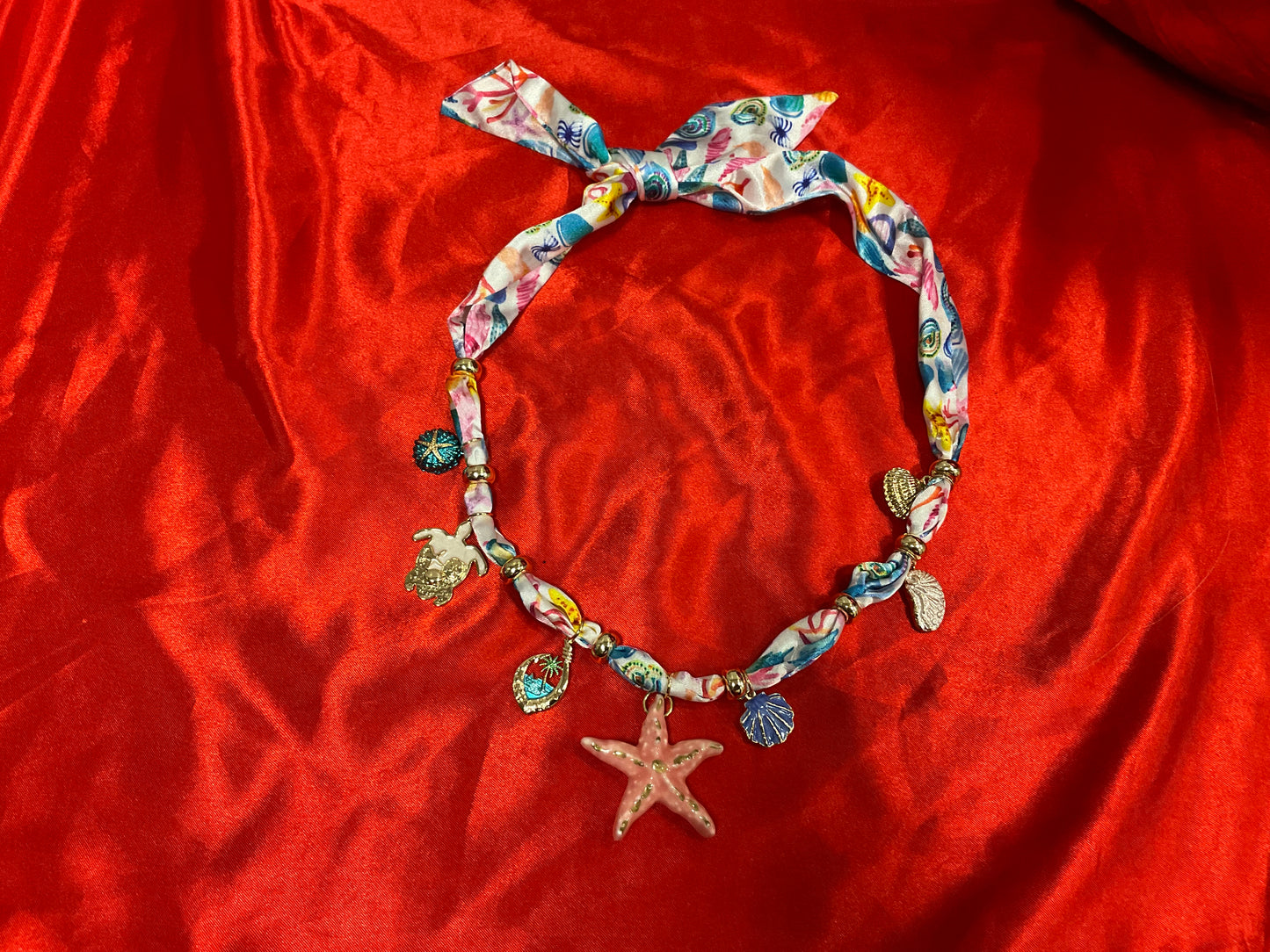 Collar Playero con Charms del Mar